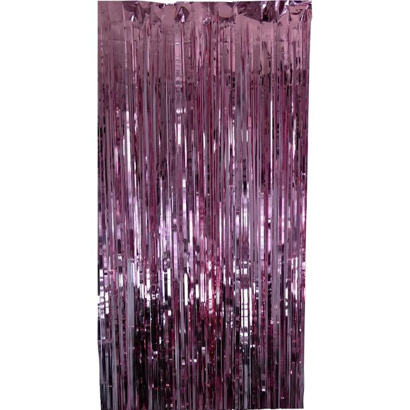 Tinsel Foil Curtain for Photo Booth, Birthday, Wed - Picture 1 of 3